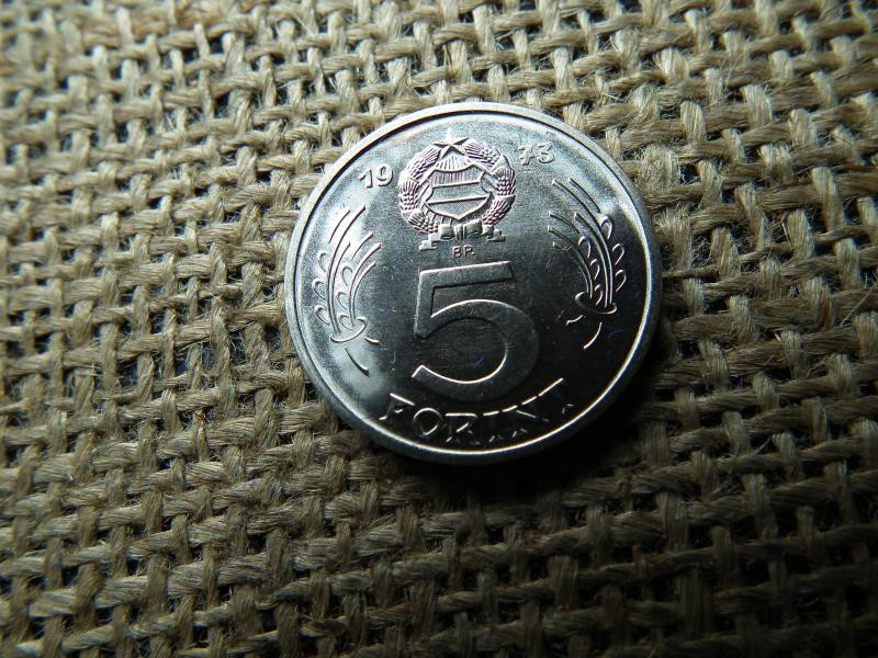 5 forintos érme, 1973