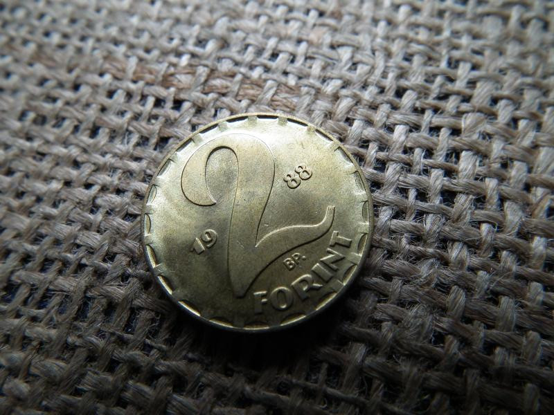 2 forintos érme, 1988