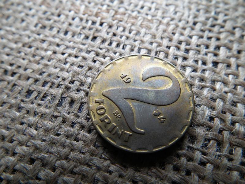 2 forintos érme, 1974
