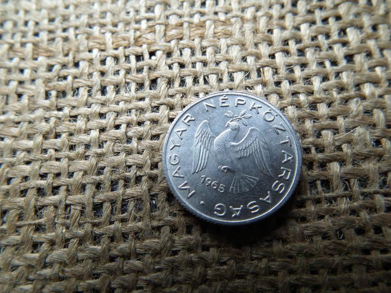 10 fillér, 1965, magyar érme
