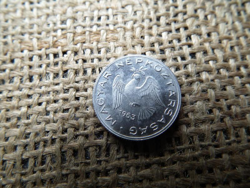 10 fillér, 1963, magyar érme