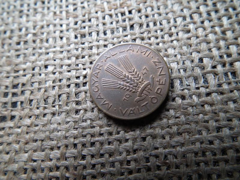 20 fillér 1947, fémpénz