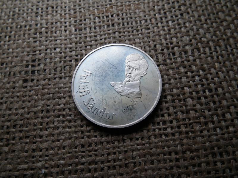 Ezüst 50 forintos érme, 1973, PP