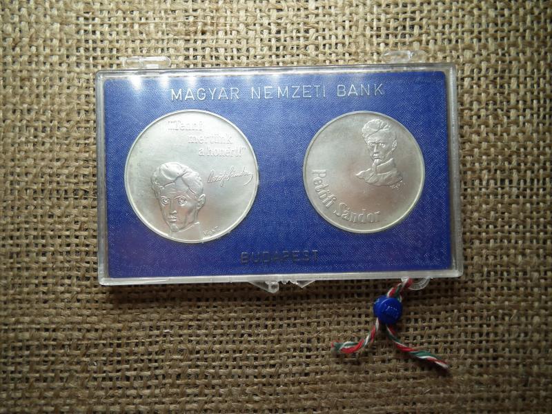 Ezüst 50 és 100 forint, 1973, BU, MNB tokos