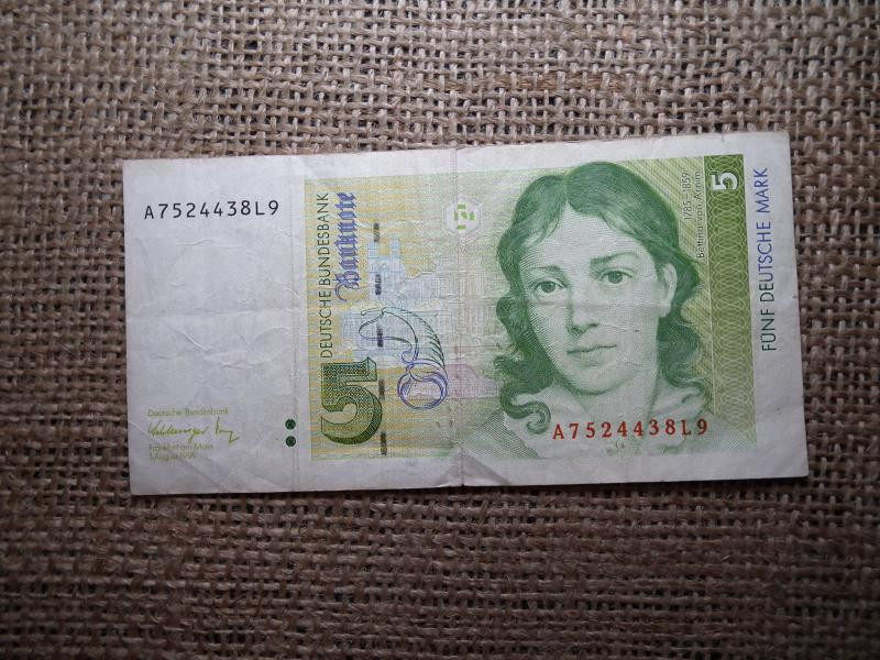 Németország 5 márka, 1991