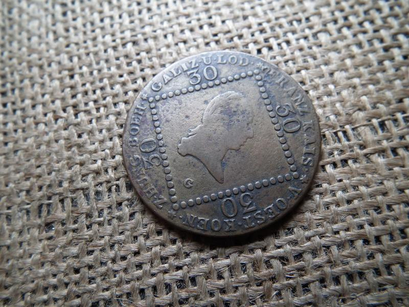 I. Ferenc 30 krajcár, 1807, G