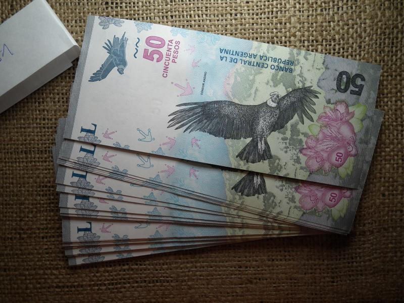 Argentína 50 pesos, 2018-2020, UNC
