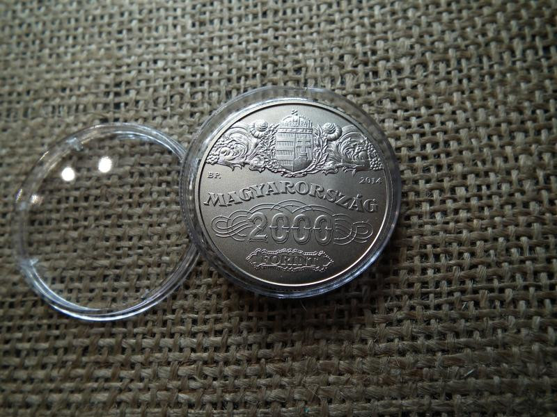 2000 forintos érme, 2014, BU, MNB