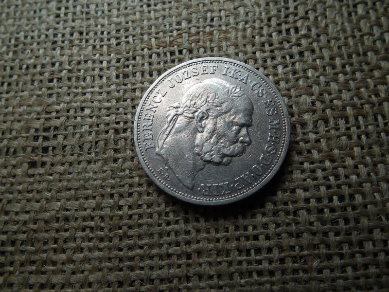 Ezüst 5 korona, 1908, KB