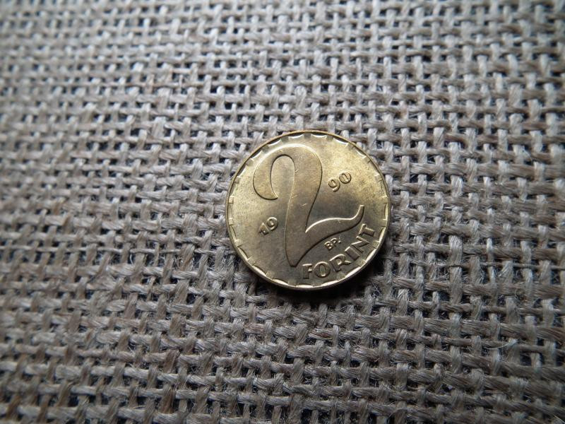 2 Forintos Érme, 1990