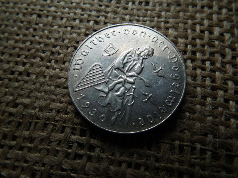 Ausztria, 2 schilling, 1930, Walther von der Vogelweide