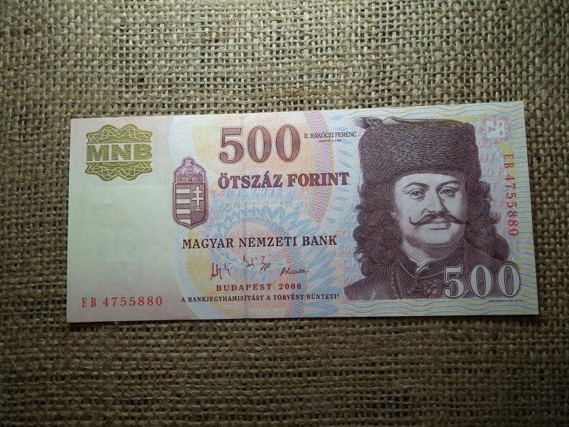 500 forintos bankjegy, 2006, EB, EF