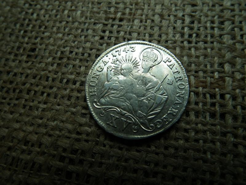 Mária Terézia, 1743, ezüst 15 krajcár, KB