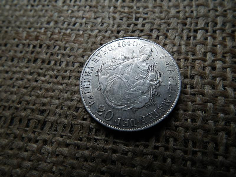 Ferdinánd, 20 krajcár, 1840 B, ezüst