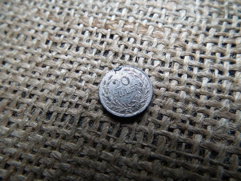20 fillér, 1894, cink, ritka