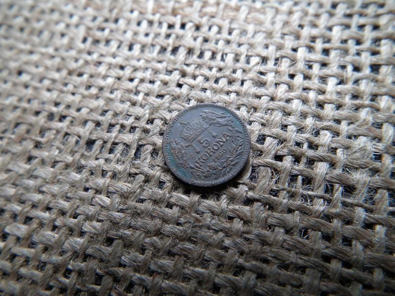 5 korona érme, 1900, cink, ritka