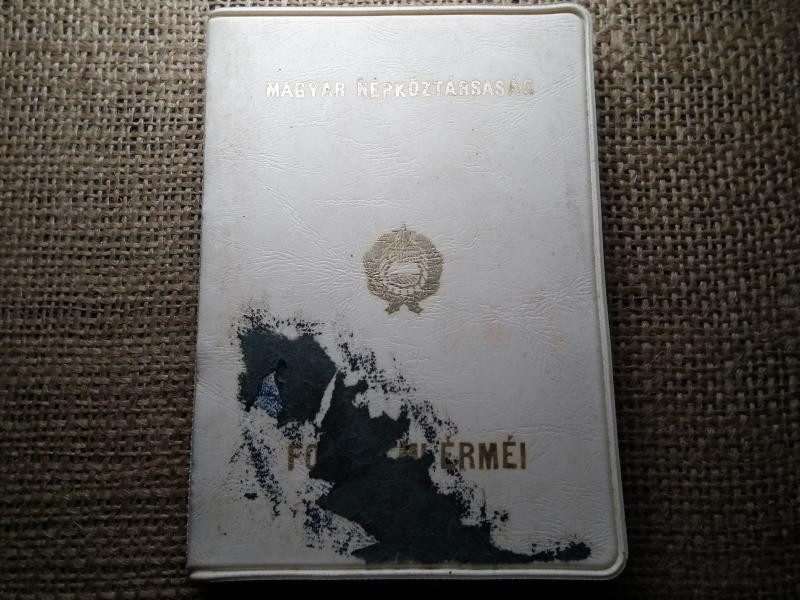 Műbőrtokos Fóliás Forint és Fillér Sor, 1979, Ráragadt Papír