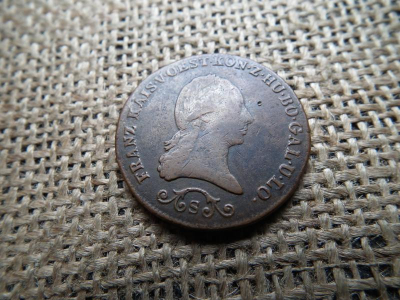 3 Krajcár 1812 S, Habsburg fémpénz