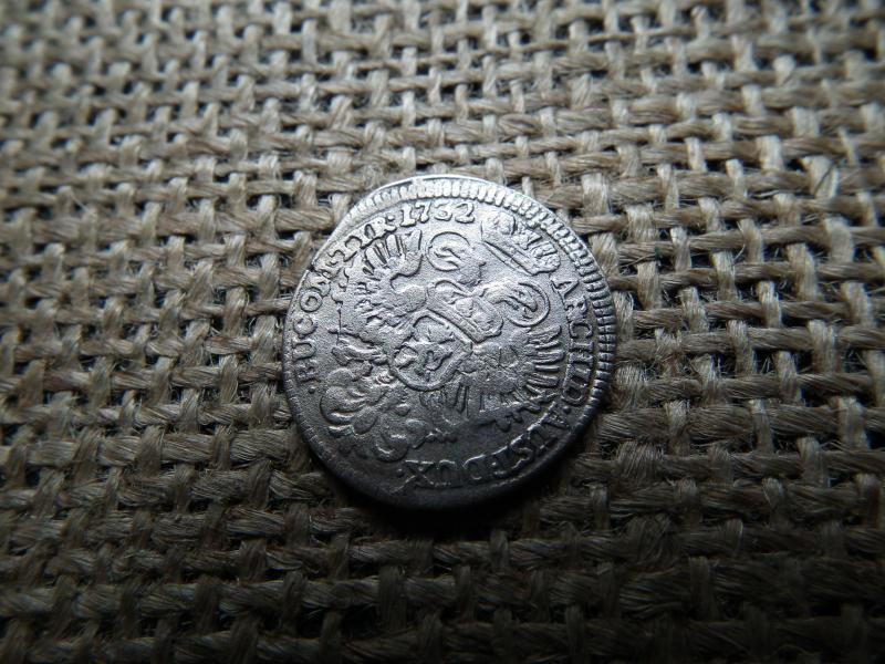 Károly, ezüst 3 krajcár, 1732, Prága