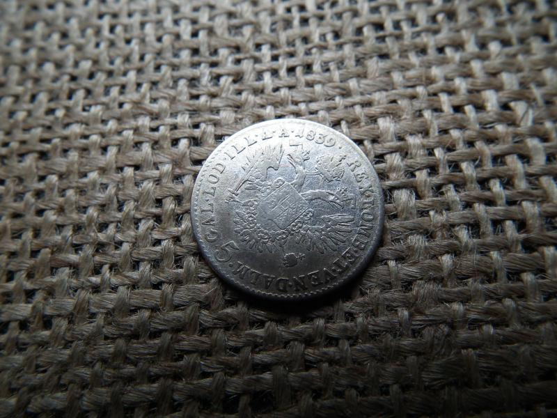 Ferdinánd, ezüst 5 krajcár, 1839 A