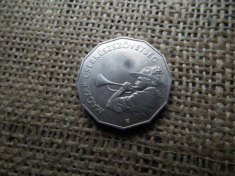 100 forintos érme, 2012, Cserkészszövetség, BU