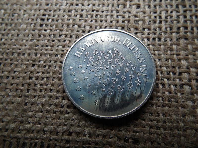 100 forintos érme, 1984, FAO, BU