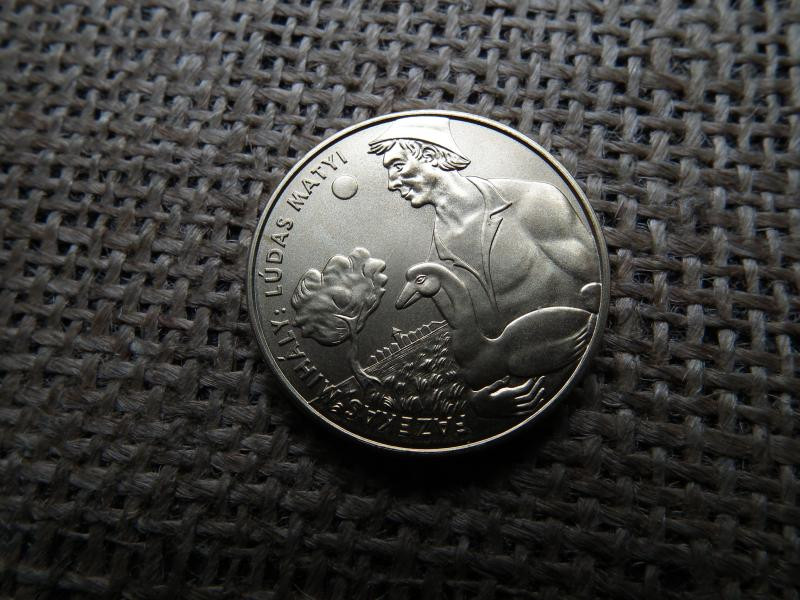 200 forintos érme, 2001, Lúdas Matyi, BU