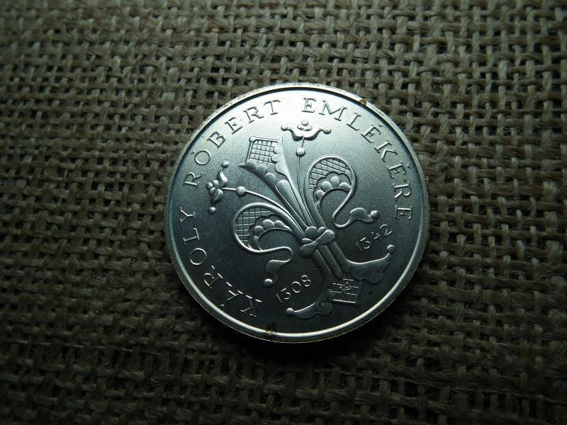 Ezüst 500 forint, 1992, Károly Róbert, BU