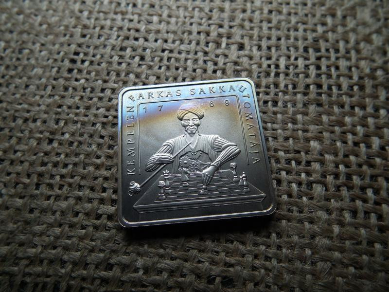 500 forintos érme, 2002, BU, Sakk