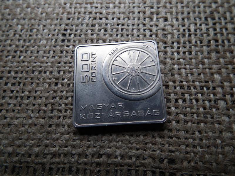 500 Forintos Érme, 2005, Postaautó, BU