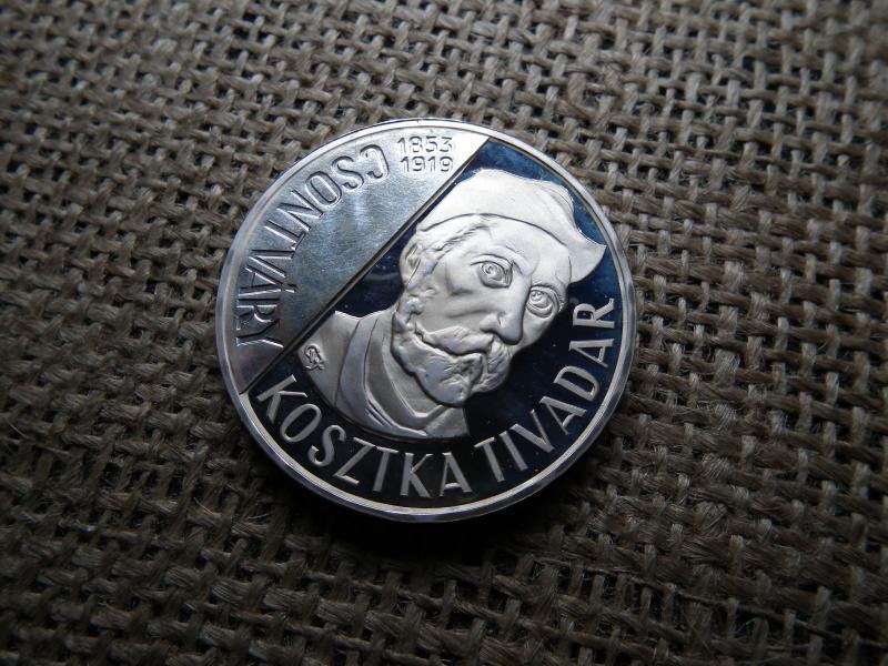 Ezüst 200 forint, 1977, Csontváry, PP