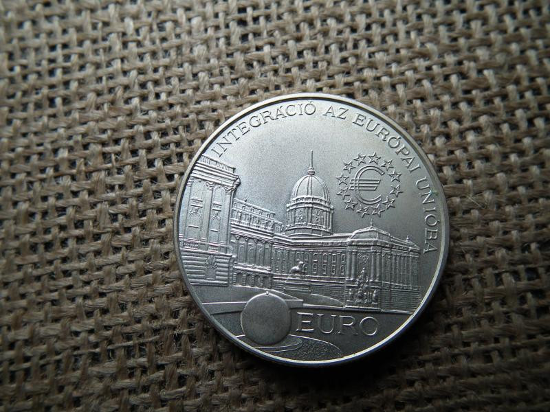 Budavári Palota 2000 forintos érme, 1997, ezüst, BU