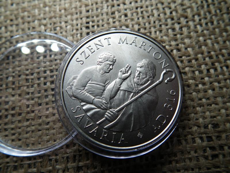 2000 forintos érme, 2016, Szent Márton, BU