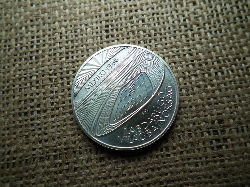 Ezüst 500 forint, 1986, BU, Mexikó
