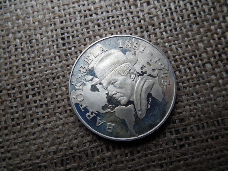 Ezüst 500 forint, 1981, Bartók Béla, PP