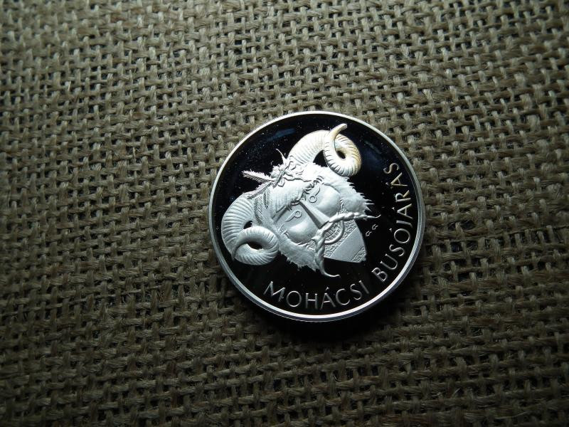 Ezüst 5000 forint, 2011, Mohácsi Busójárás