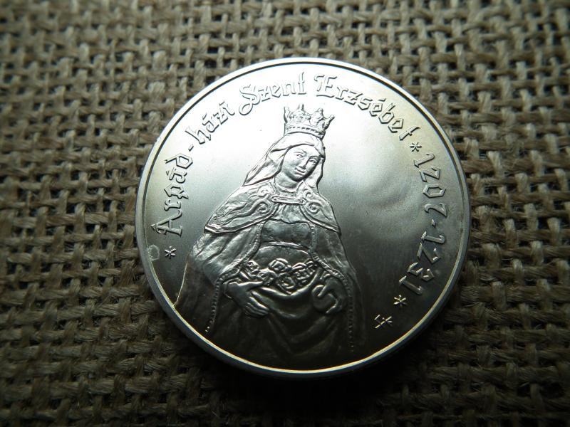 Ezüst 5000 forint, 2007, Szent Erzsébet, BU