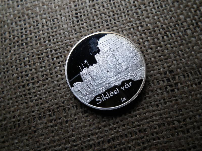 Ezüst 5000 forint, 2008, Siklósi Vár, PP