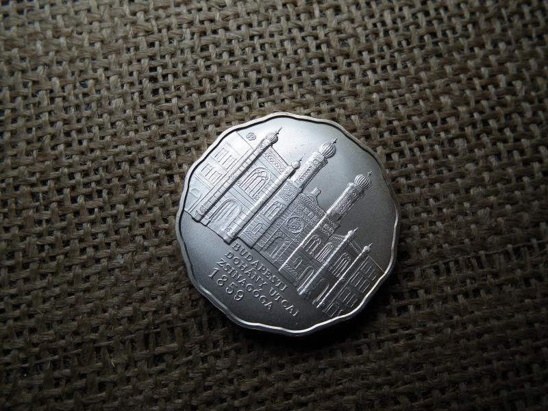 Ezüst 5000 forint, 2009, Zsinagóga, BU