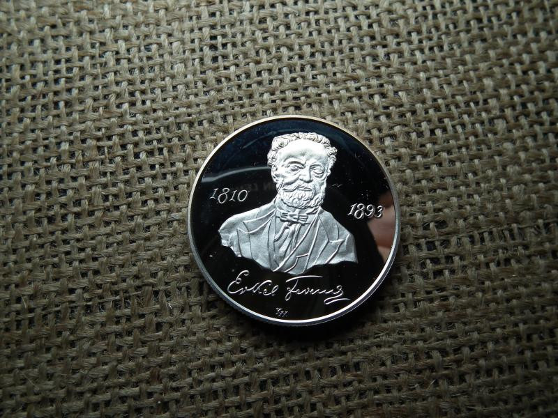 Ezüst 5000 forint, 2010, Erkel Ferenc