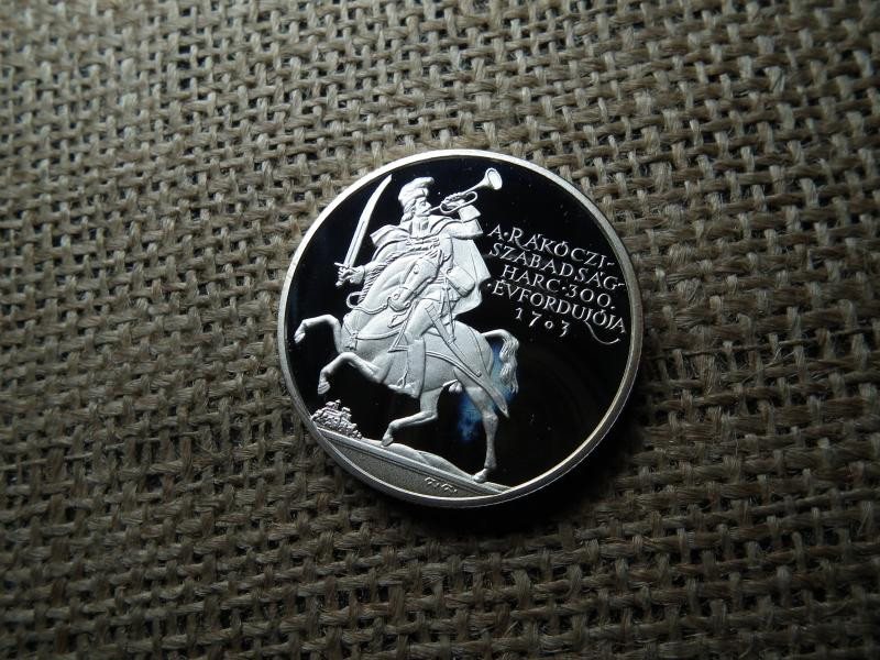 Ezüst 5000 forint, 2003, Rákóczi