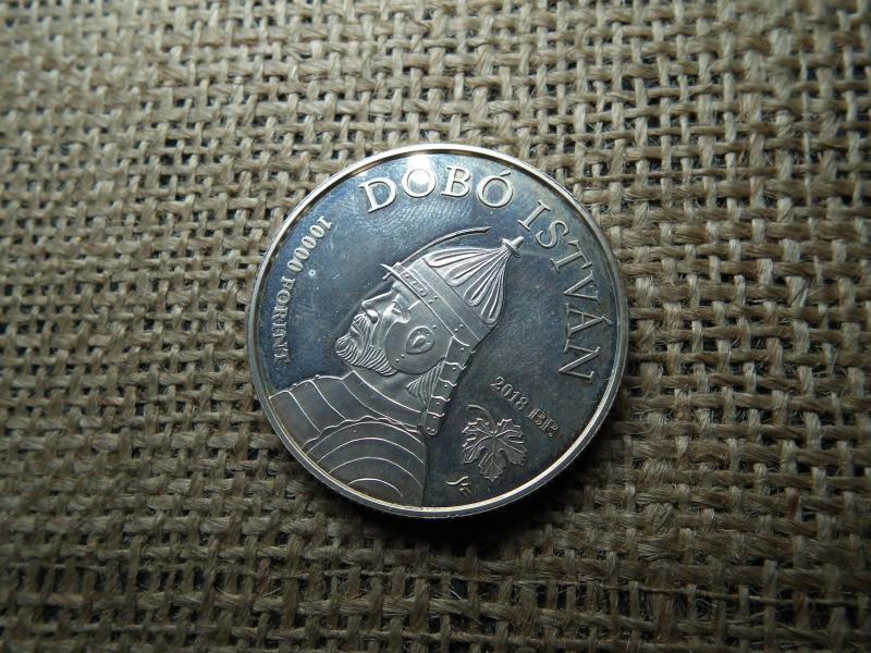 Ezüst 10000 forint 2018 PP, Dobó István