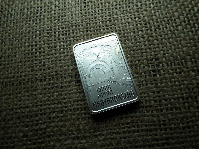Ezüst 10000 forint, 2014, Lechner Ödön