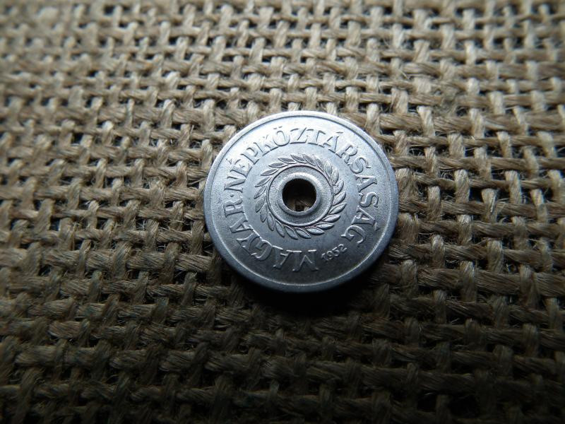 2 fillér, 1952, magyar érme