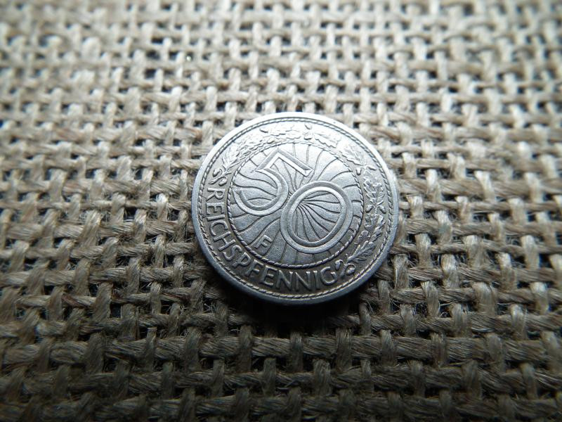 Birodalmi 50 pfennig bankjegy, 1937, F