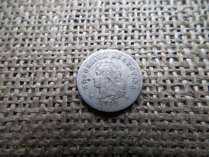 Argentína 10 centavos bankjegy, 1909