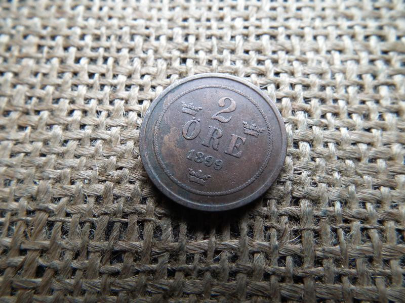 Svédország 2 öre bankjegy, 1899