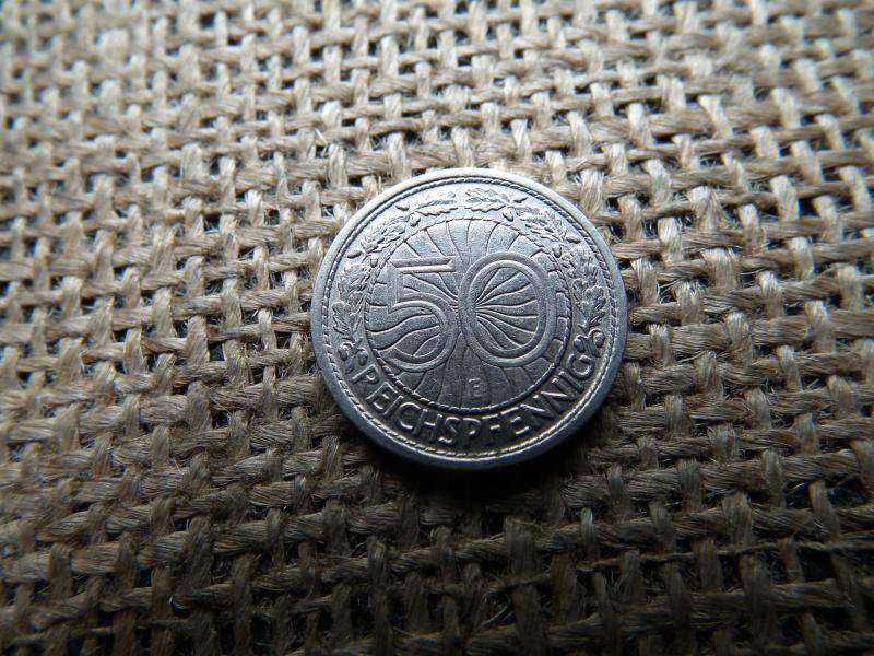 Birodalmi 50 pfennig, 1928, E jel