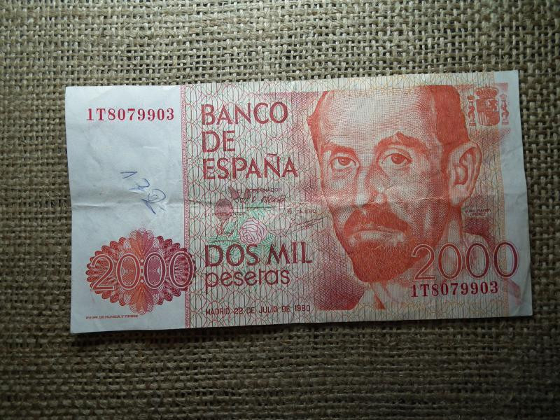 Spanyolország 200 pesetas, 1980
