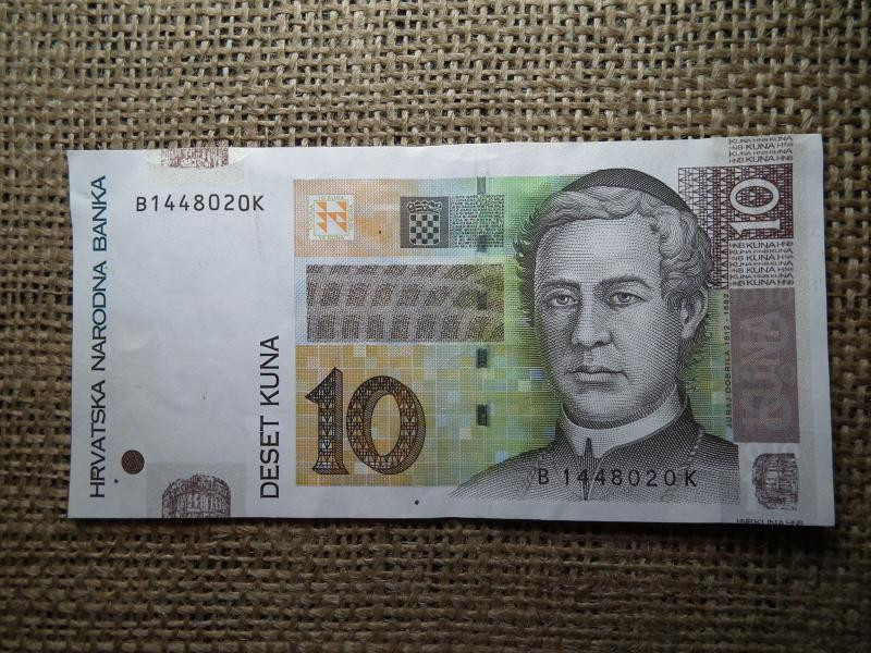 Horvátország 10 kuna, 2012